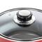 Gibson Everyday® Cardinal 7-Piece Red Nonstick Steel Cookware Set